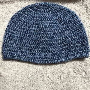 Blue Crochet Women's Hat